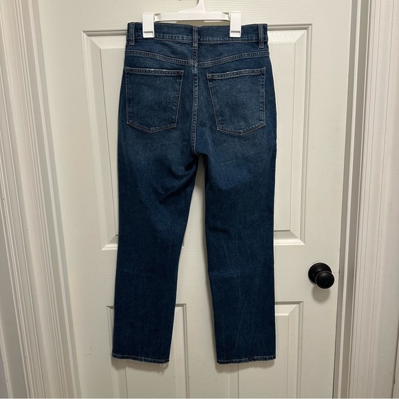 DL1961 Patti Straight High Rise Vintage Ankle Denim Jeans twilight hour Size 27 - Picture 4 of 10